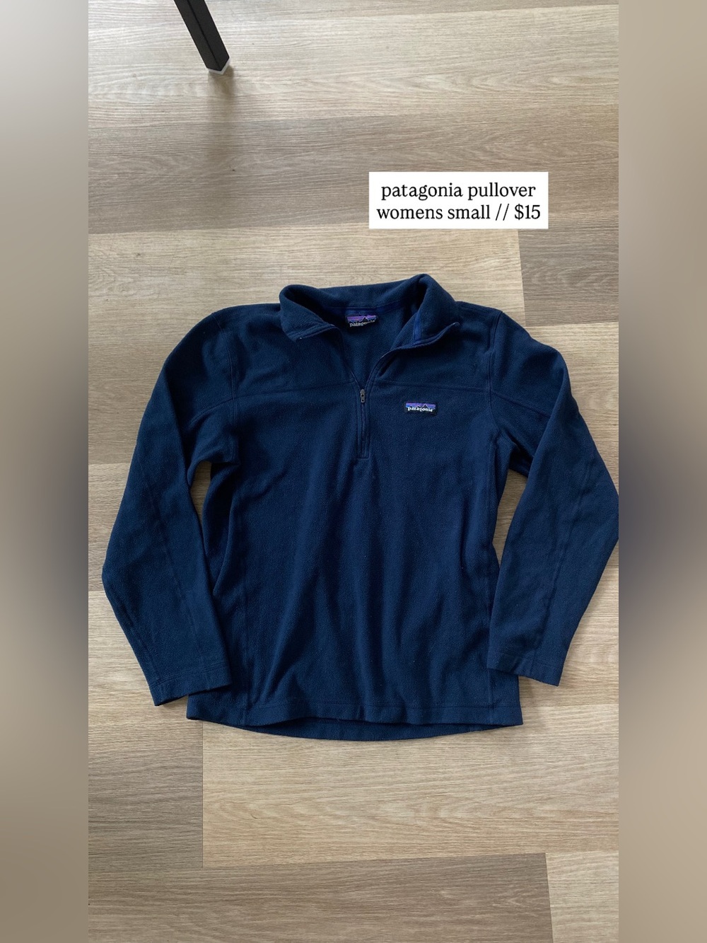 patagonia pullover womens small